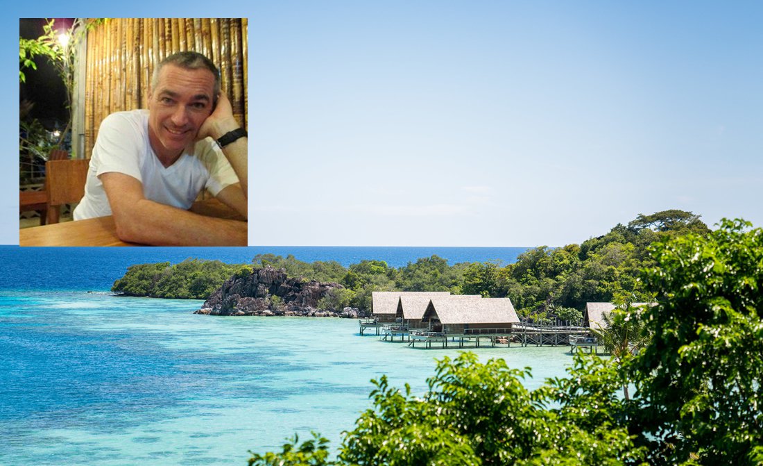 Bawah Island General Manager Tom Blachere