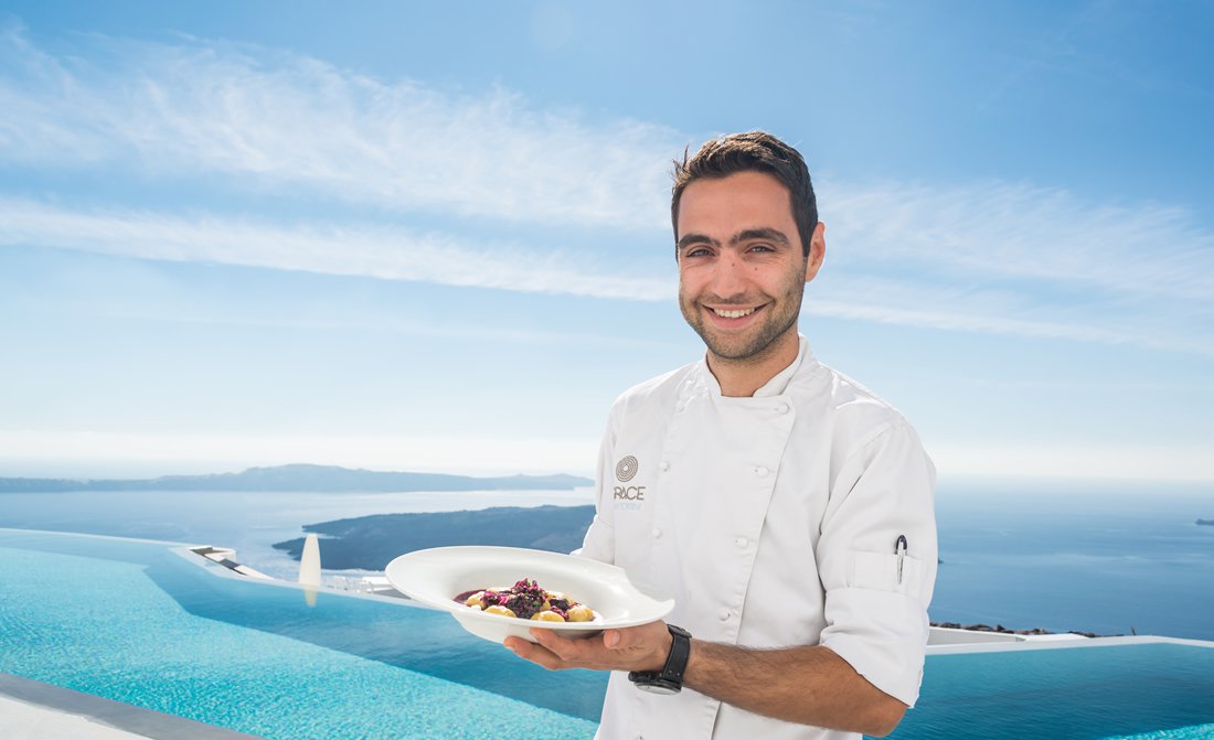 Grace Santorini And Mykonos Executive Chef Spyros Agious