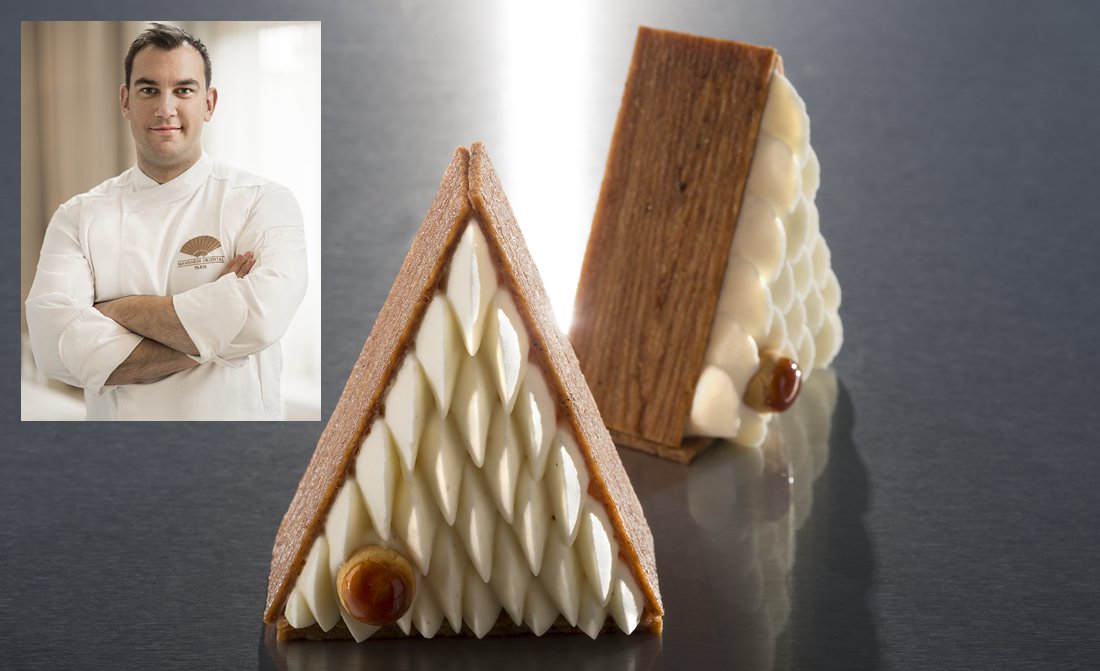 Adrien Bozzolo Pastry Chef Mandarin Oriental Paris