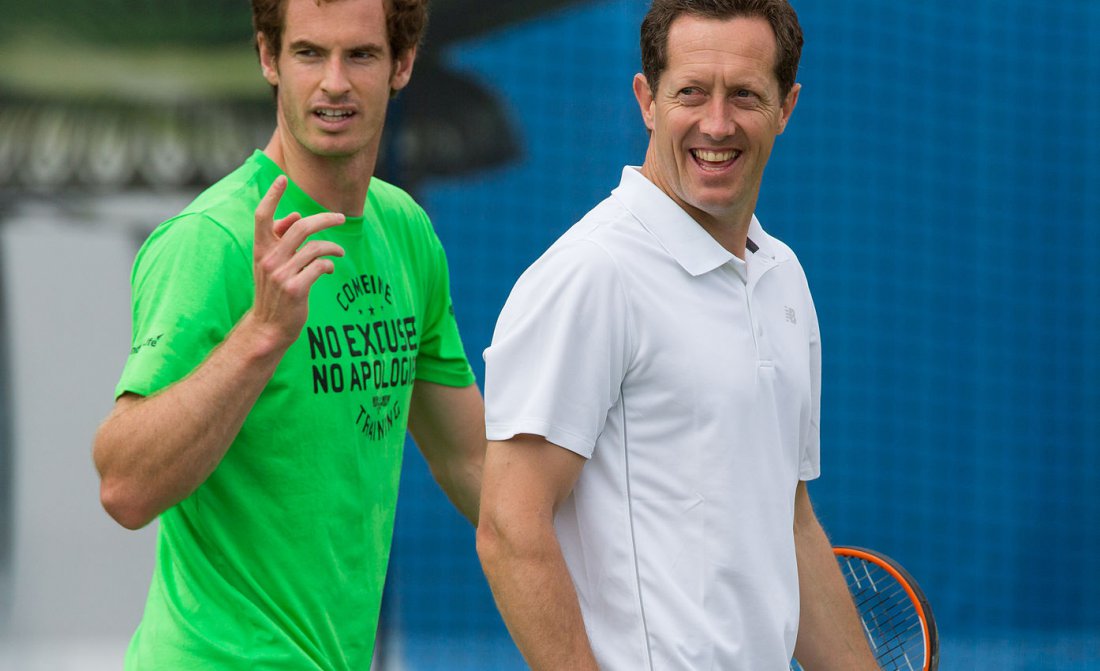 Jonas Bjorkman Andy Murray