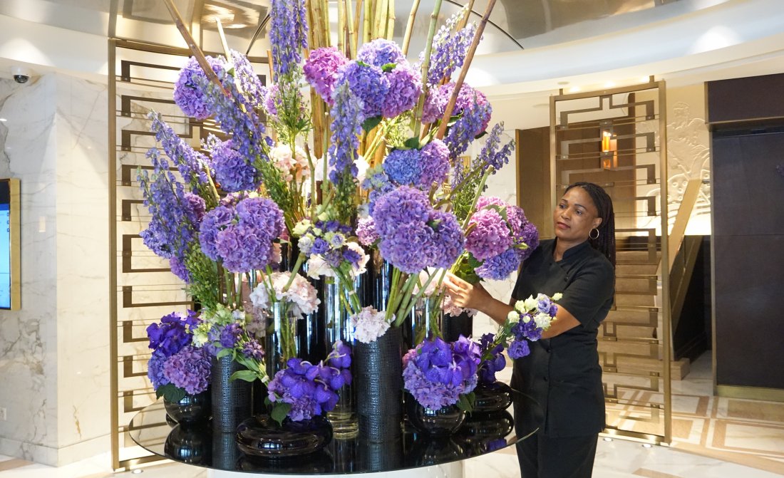 Celestine Joao - Florist at Mandarin Oriental Geneva