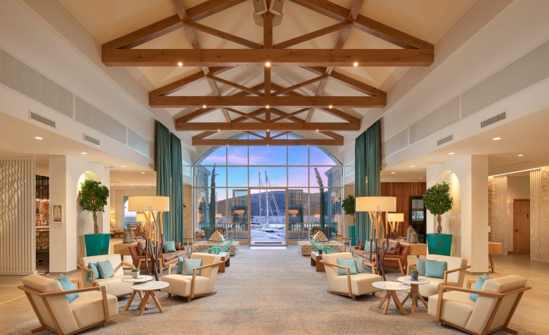 The Chedi Lustica Bay Montenegrothe Lobby